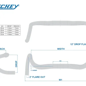 Ritchey Comp Butano 44cm Lenker Feinstes 15
